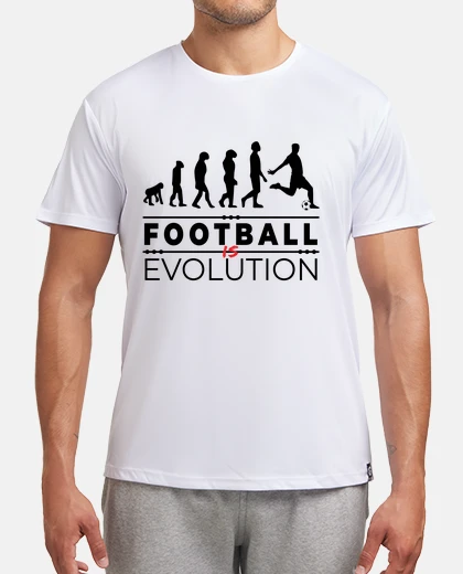 T-shirt football is evolution message humor