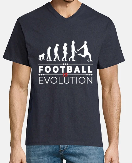 T-shirt football is evolution message humor