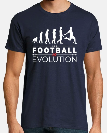 T-shirt football is evolution message humor