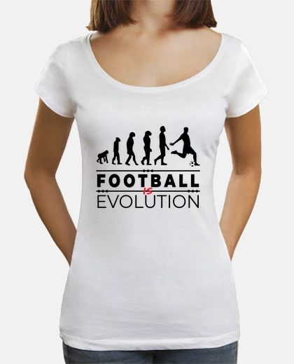 T-shirt football is evolution message humor
