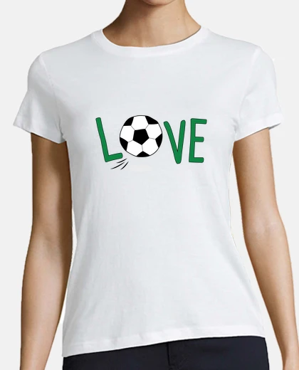 Tee-shirt football, maillot femme