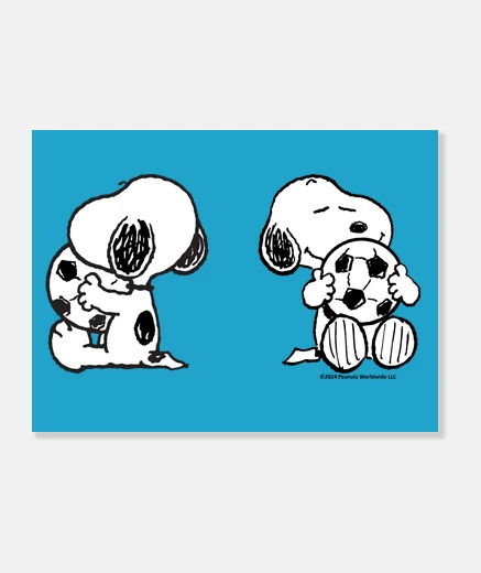 Tableau football snoopy