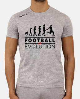 football is evolution message humor