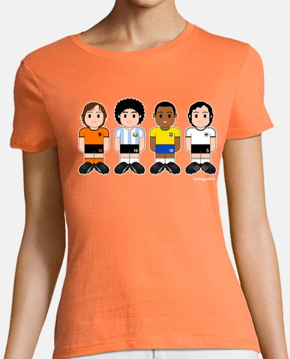Tee-shirt footballeurs classiques