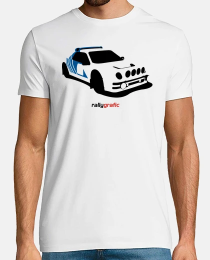 T-shirt ford rs200 bianca