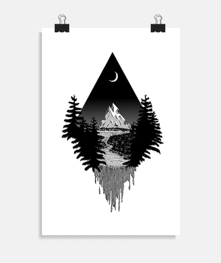 Póster Forest Moon p