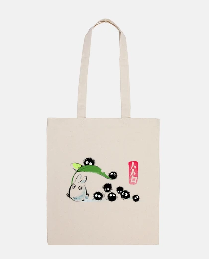 Sac forêt d&#39;encre de totoro - susuwatari - ghibli