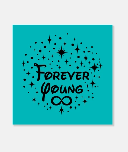 Lienzo Forever Young 