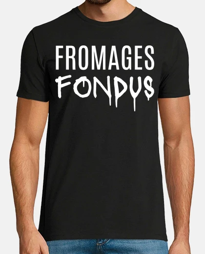 T-shirt formaggi lavorati