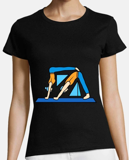 Tee-shirt forme triangulaire d39acroyoga