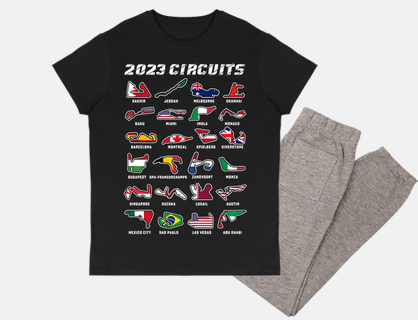 formula 1 circuits 2023 flags