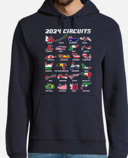 formula 1 circuits 2024 flags