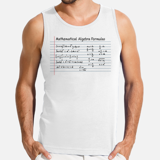 Camiseta F Rmulas Matem Ticas Lgebra Latostadora