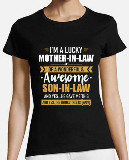 T-shirt fortunata suocera del genero
