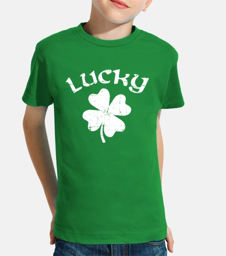 Abbigliamento fortunato shamrock st patricks day