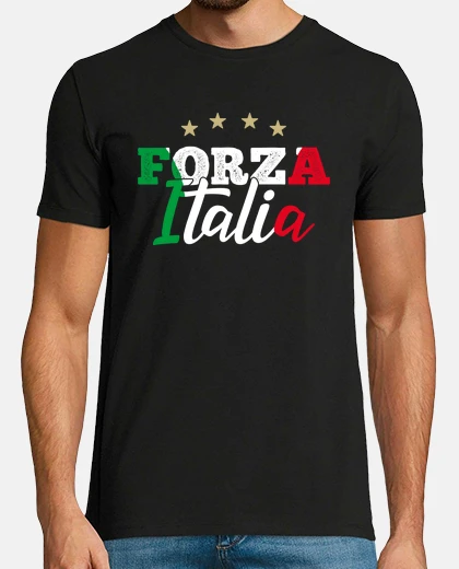 Tee-shirt Forza Italia Cadeau Supporter Italiens