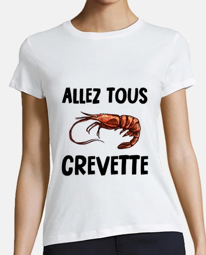 T-shirt forza tutti gamberetti