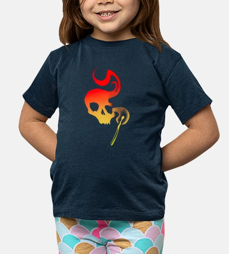 Ropa fósforo silueta cráneo