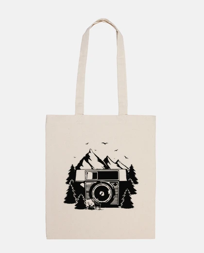 Bolsa foto de la montaña