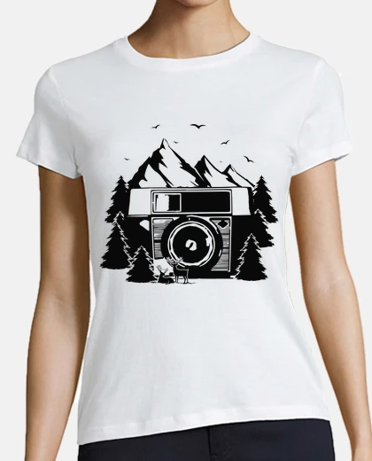 Camiseta foto de la montaña
