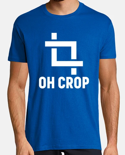 T-shirt fotografia oh crop pun divertente macchina fotografica abbigliamento