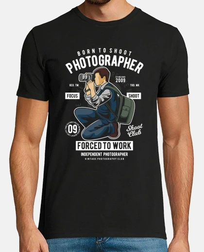 T-shirt fotografo