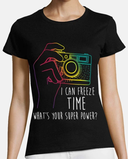 Playera fotógrafo fotografía afición cámara