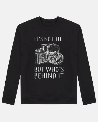 Sudadera fotografo fotografo lente camara