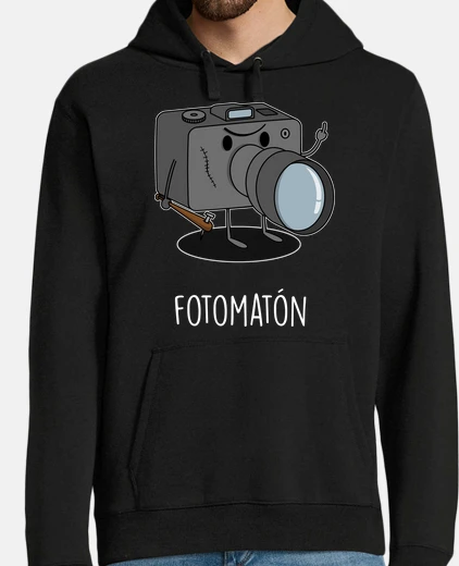 Sudadera Fotomatón Black