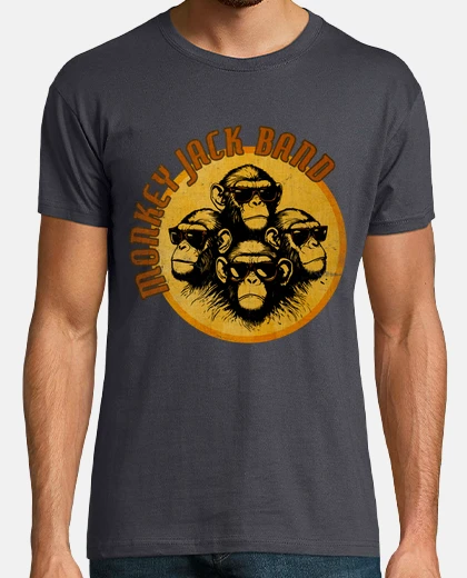 T-shirt four monkeys