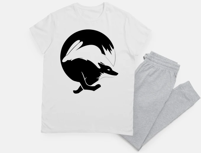 Pajama fox and rabbit