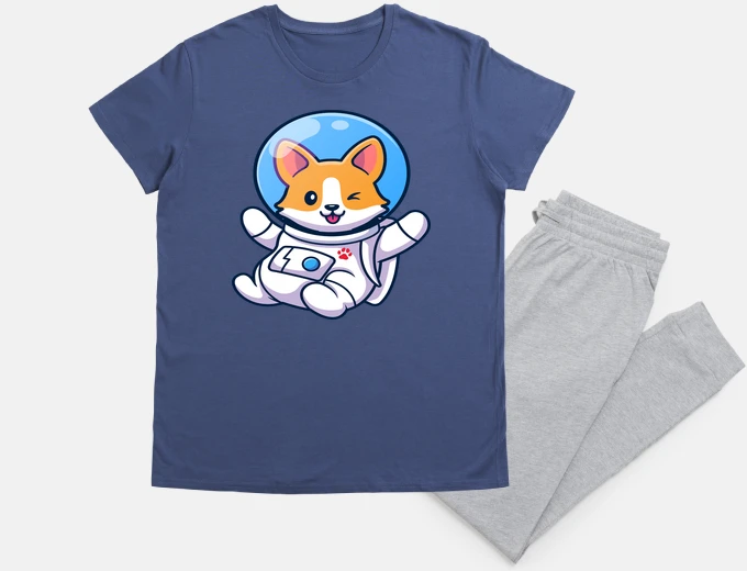 Pyjama fox astronaut