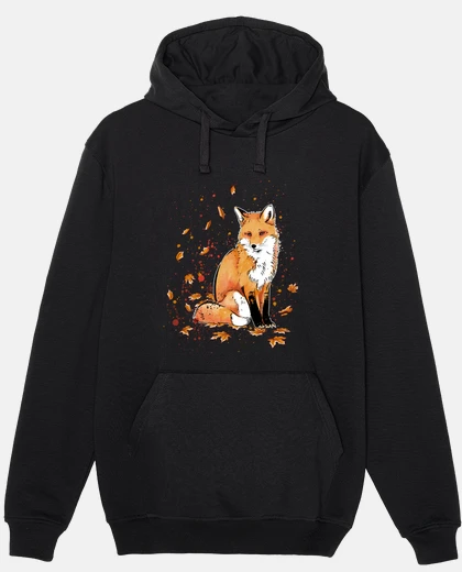 Hoodie fox in the night