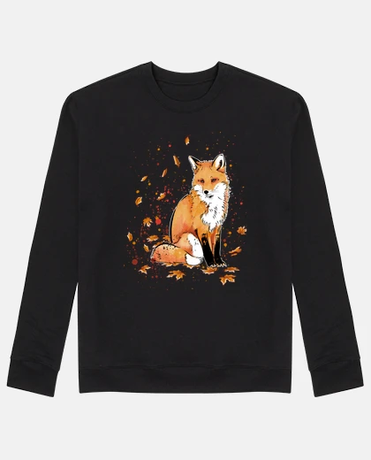 Hoodie fox in the night
