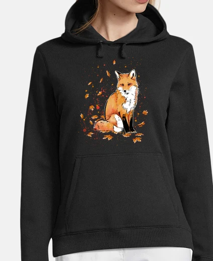 Hoodie fox in the night