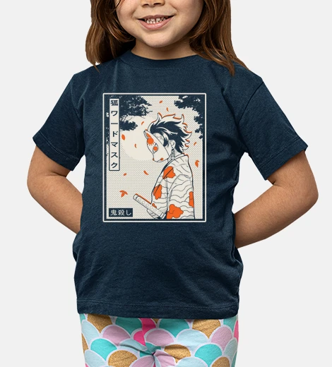 Kids Fox mask of demon slayer