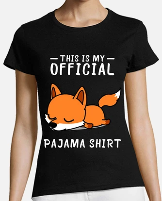 This Is My Fox Pajama Tshirt This Is My Fox Pajama Tshirt