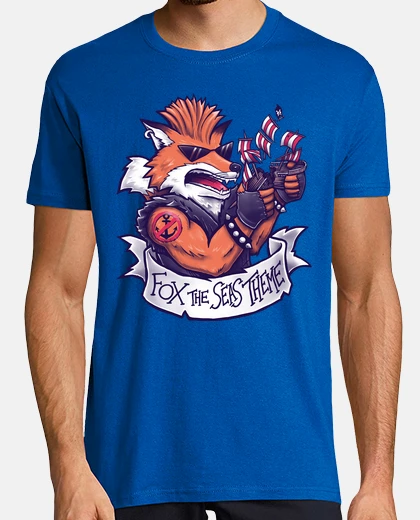 T-shirt fox the seas theme