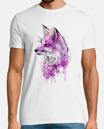 Camiseta Fox Watercolor