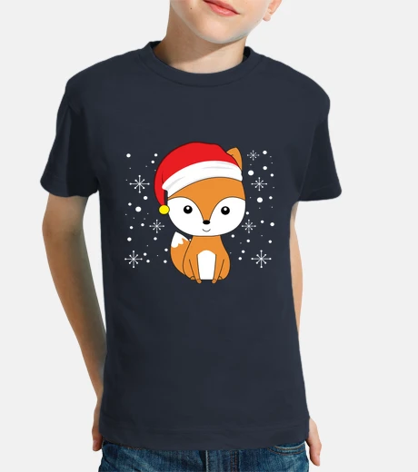 Ropa fox with christmas hat foxes lover