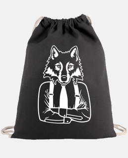 fox dressed like a prince retro observation bag