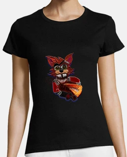 Foxy, loco por la pizza.