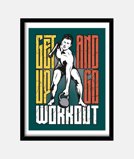 Framed frame gym retro fitness sport training gym