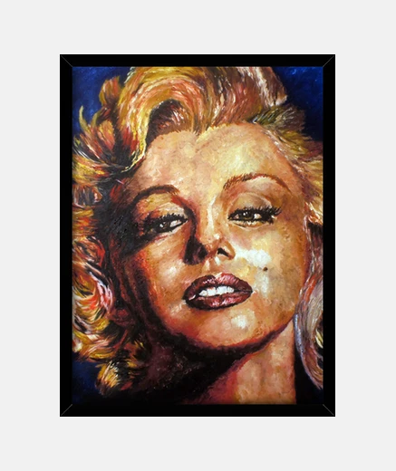Framed frame marilyn monroe (30 x 40 cm)