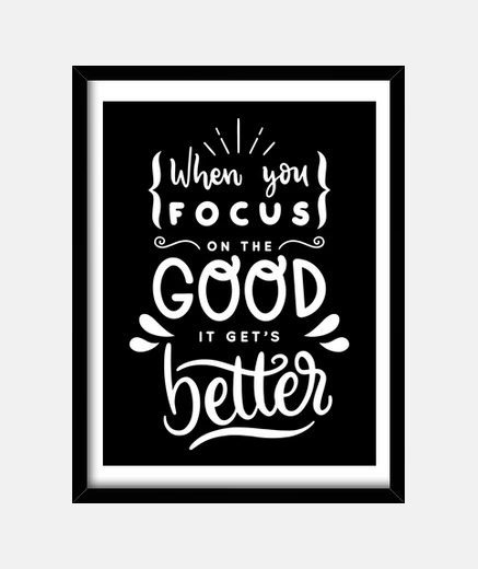 Framed frame retro vintage positive message english text motivation optimism quote