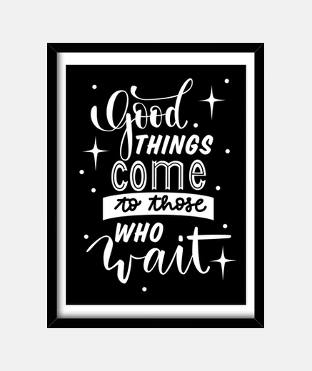 Framed frame retro vintage positive message english text motivation optimism quote
