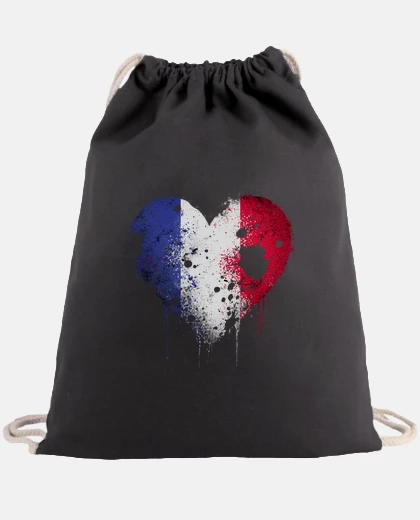 Sac France coeur