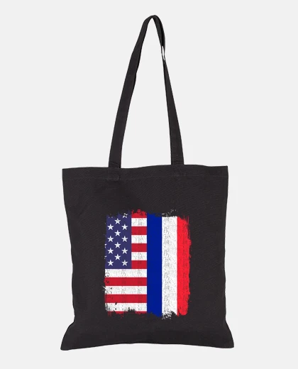 Bag france usa french flag