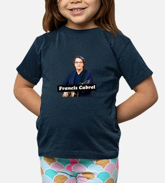 Francis cabrel kids t shirt tostadora