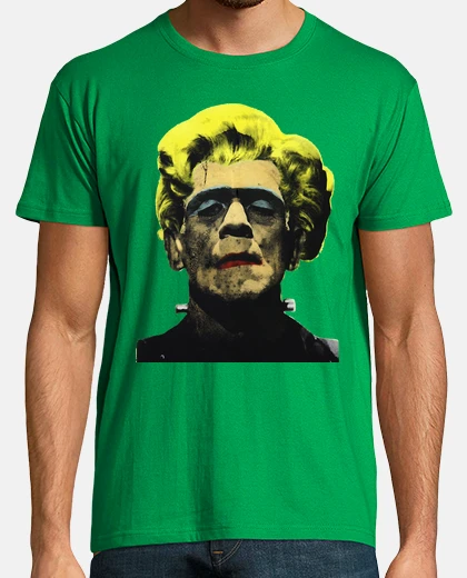 Camiseta Frankenstein Andy Warhol  friki geek